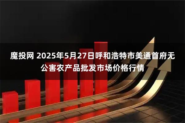 魔投网 2025年5月27日呼和浩特市美通首府无公害农产品批发市场价格行情